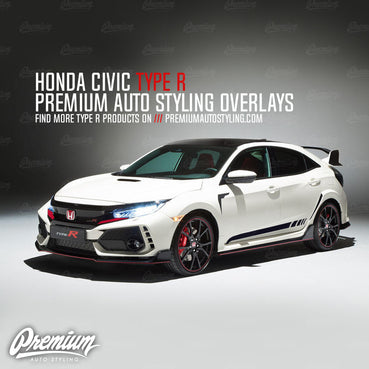 Wing End Plate Vinyl Overlay - Gloss Black