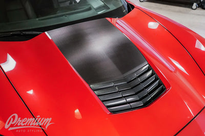 Heritage Style Hood Vinyl Overlay (2014-2019 C7 Corvette)