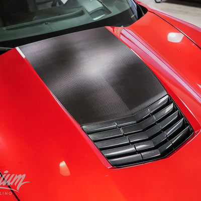 Heritage Style Hood Vinyl Overlay (2014-2019 C7 Corvette)