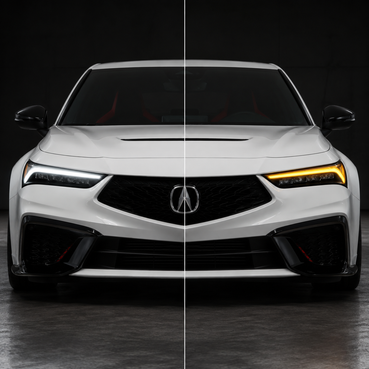 2023–2026 Acura Integra / Type S DRL Tint Overlays – Amber or Yellow