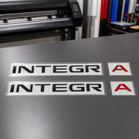 2023–2026 Acura Integra Front & Rear Bumper Vinyl Letter Inlays