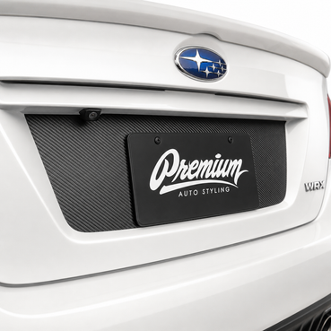 2015-2021 Subaru WRX License Plate Insert Vinyl Overlay