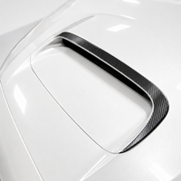 The Fang - Hood Scoop Outer Trim Vinyl Overlay | Subaru WRX/STI 2015-2021