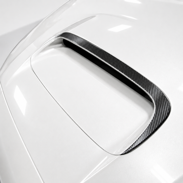 The Fang - Hood Scoop Outer Trim Vinyl Overlay | Subaru WRX/STI 2015-2021