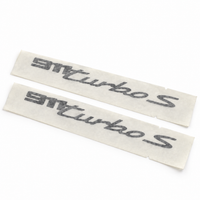 Porsche 911 Turbo S (992.1) Door Decal Replacement | OEM-Style “911 Turbo S” Lettering, 2019–2024