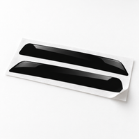 2024–2026 Acura Integra / Type S Rear Bumper Reflector Tint Overlays | Smoked & Gloss Black