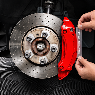 Porsche 911 991 & 992 OEM-Style Brake Caliper Replacement Decals | Front + Rear