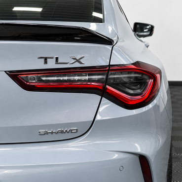 2021–2025 Acura TLX factory taillight with No smoked vinyl tint overlays by premium auto styling