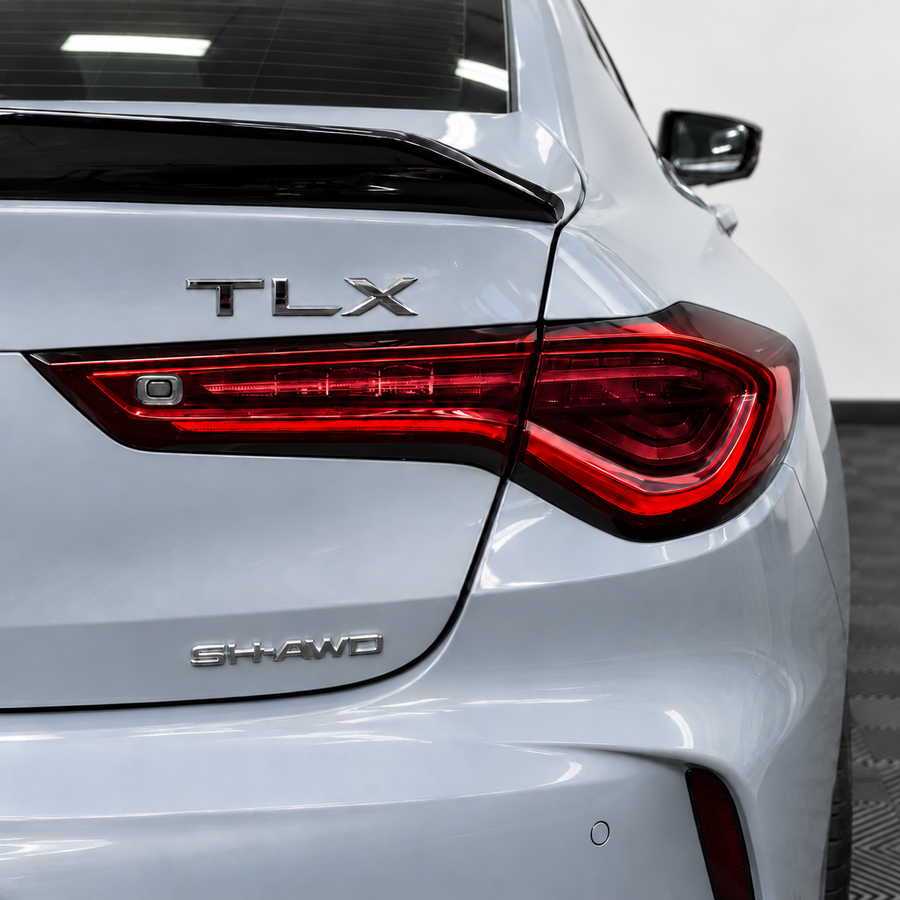 2021–2025 Acura TLX Red Taillight Tint Overlays | Pre-Cut Vinyl Kit