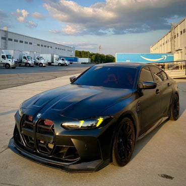 G8X G22 BMW Snake Eyes Headlights CSL Yellow/White