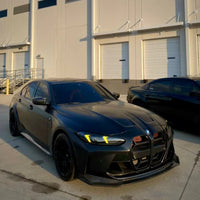 G8X G22 BMW Snake Eyes Headlights CSL Yellow/White