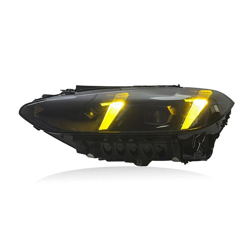 G8X G22 BMW Snake Eyes Headlights CSL Yellow/White