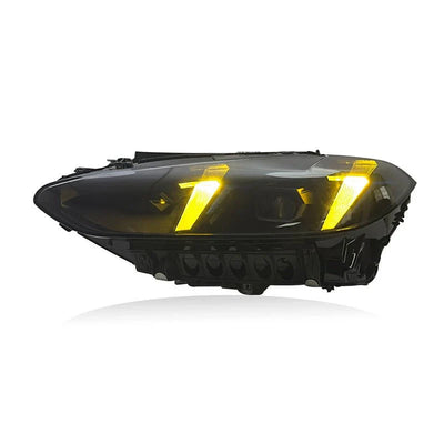 G8X G22 BMW Snake Eyes Headlights CSL Yellow/White