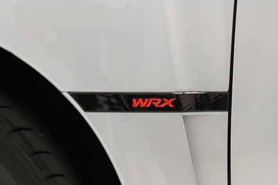 Badge Blackout kit + Lettering Inlays (2008-2014 WRX)
