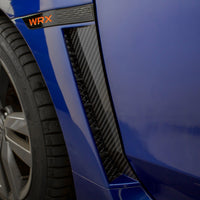 Gloss Black / Satin Black / Carbon Fiber / Shadow Black - Fender Accent Vinyl Overlay | 2015-2021 Subaru WRX / STI