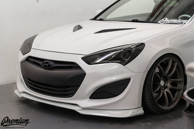 Full Smoke Tint Headlight | 2013-2017 Hyundai Genesis Coupe