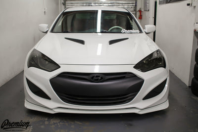 Full Smoke Tint Headlight | 2013-2017 Hyundai Genesis Coupe