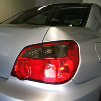 Tail Light Insert Overlays - Smoke Tint | 2004-2005 Subaru WRX STI Impreza