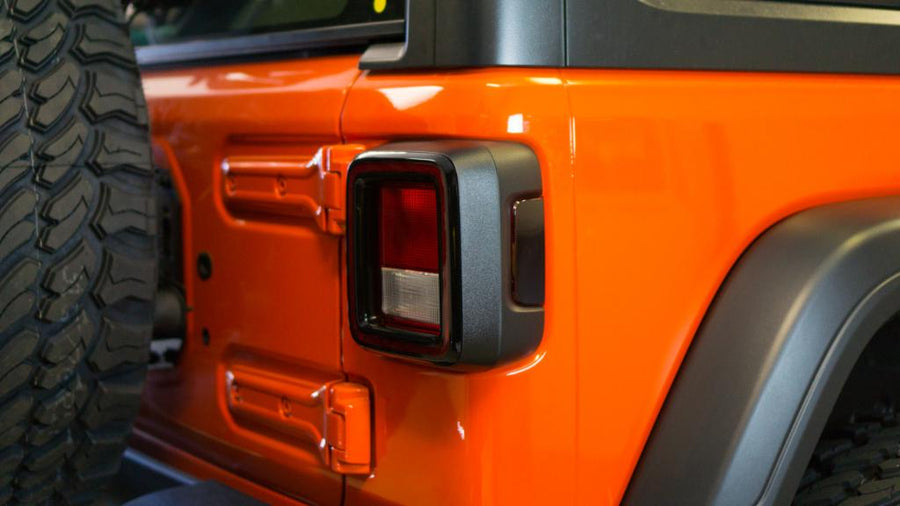Rear Side Marker Smoke Tint Overlays | 2018 Jeep JL