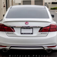 Tail Light Reverse Light Insert Red Tint Overlay | 2016-2017 Honda Accord Sedan