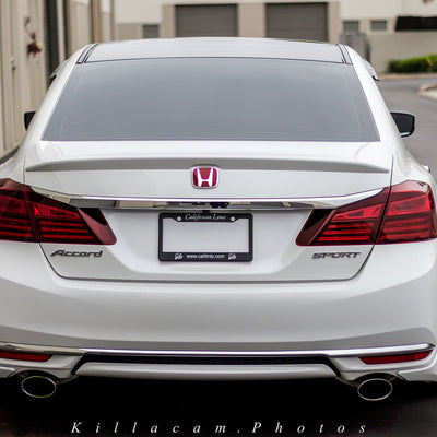 Tail Light Reverse Light Insert Red Tint Overlay | 2016-2017 Honda Accord Sedan