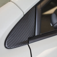 Carbon Fiber Quarter Window Overlay | 2015-2021 Subaru WRX / STI