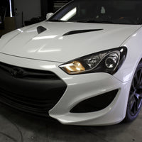 Headlight Amber Delete Eyelid Overlay | 2013-2017 Genesis Coupe