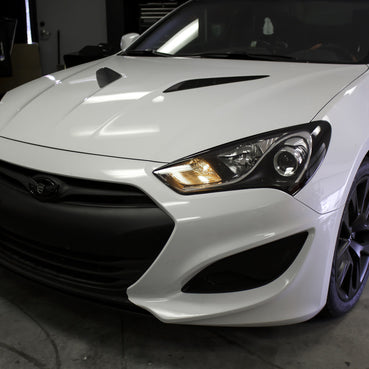 Headlight Amber Delete Eyelid Overlay | 2013-2017 Genesis Coupe