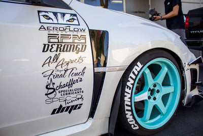 v2 Extended Fender Accent Overlay Gloss Black /Satin Black /Carbon Fiber | 2011-2014 Subaru WRX/STI