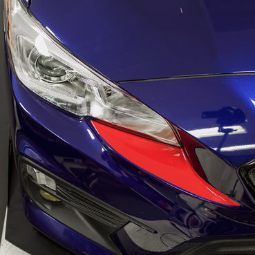 2018-2021 Subaru WRX Front Bumper Eyelid Overlay Under Headlight