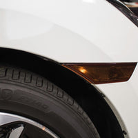 Smoked Front Side Reflector Light Overlays