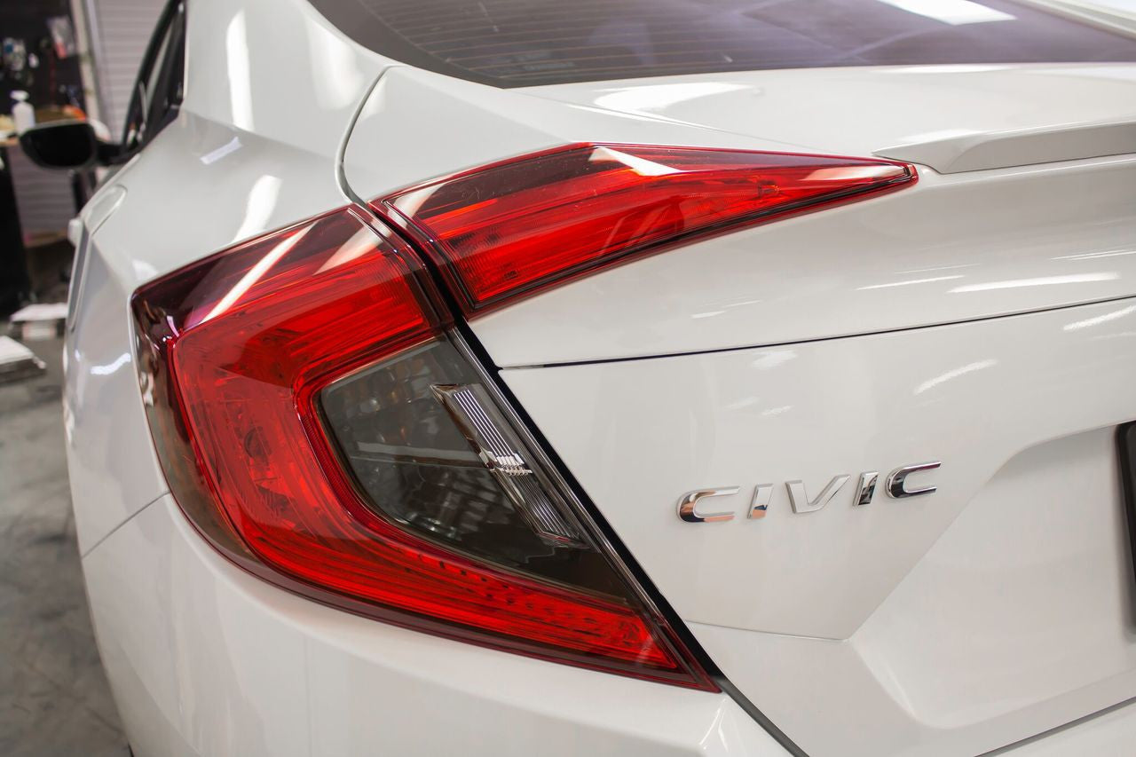 MotorSkinz Smoke Precut Tint Kit For 2016-2020 Honda Civic Coupe Tail Lights & Reflectors