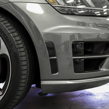 2014-2017 Volkswagen Golf R MK7 Front Bumper Accent Overlay