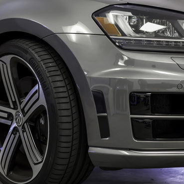 2014-2017 Volkswagen Golf R MK7 Front Bumper Accent Overlay