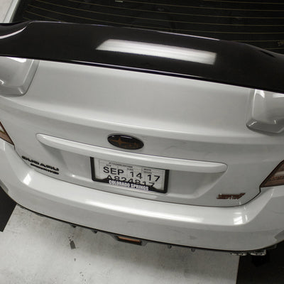 Subaru STI Wing Deck Vinyl Overlay | 2011-2014 Subaru WRX / STI