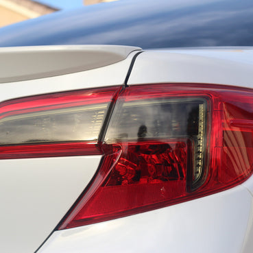 2012-2014 Toyota Camry Smoked Reverse and Turn Signal Light Overlay
