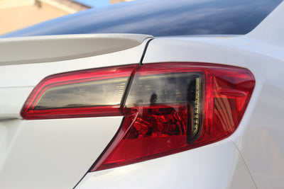 Smoked Reverse / Turn Signal Light Vinyl Overlay (2012-2014  Camry)
