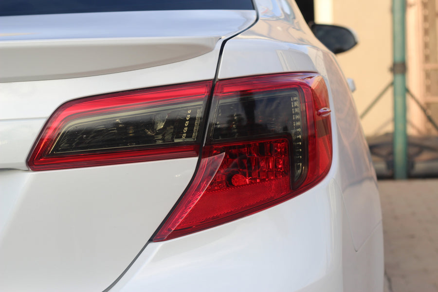 Smoked Reverse / Turn Signal Light Vinyl Overlay (2012-2014  Camry)
