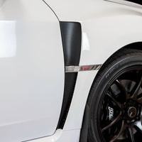 v2 Extended Fender Accent Overlay Gloss Black /Satin Black /Carbon Fiber | 2011-2014 Subaru WRX/STI