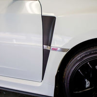 v2 Extended Fender Accent Overlay Gloss Black /Satin Black /Carbon Fiber | 2011-2014 Subaru WRX/STI
