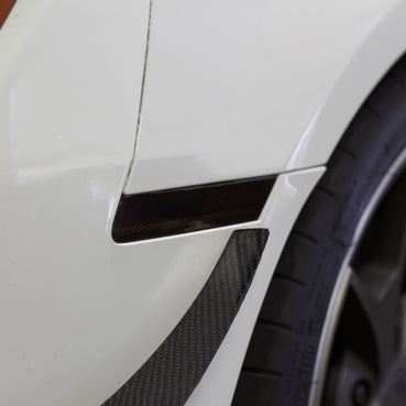 Front Bumper Side Reflector Tint Overlays | 2014-2015 Chevy Camaro