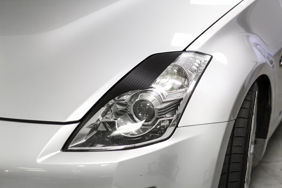 Headlight Vinyl Eyelid Overlays (2003-2008 350z)
