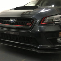 Headlight Front Bumper Under Eyelid Vinyl Overlay ( Choose Your Color ) | 2015-2017 Subaru WRX / STI