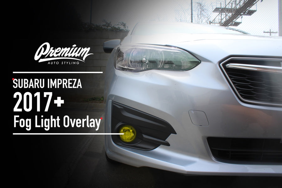 2017-2020 Impreza Sedan Pre-Cut Fog Light Overlays