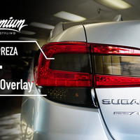 Full Stealth Tail Light Smoke Tint Overlay | 2017-2022 Subaru Impreza Sedan