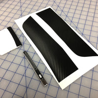 Side Mirror Vinyl Accent  Overlay | 2015-2017 Subaru Crosstrek XV