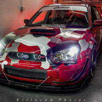 Premium Signature Window Banner ( White Base | Black Logo )