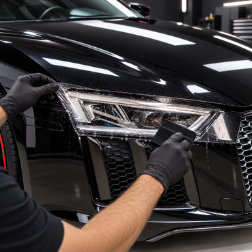 2016–2024 Audi R8 Clear Headlight Protection PPF Pre-Cut Kit