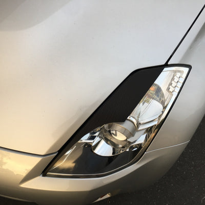 Headlight Vinyl Eyelid Overlays (2003-2008 350z)
