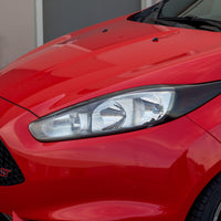 Headlight Amber Delete Smoke Tint/Gloss Black Vinyl Overlay | 2013 -2018 Ford Fiesta ST